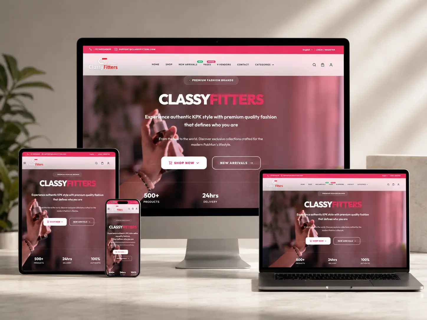 E-Commerce Website